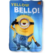 Minions Plaid Minions Yellow: 100x150 Cm 720-148 Stuk