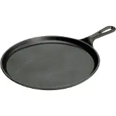 Lodge Logic skillet crêpepan ø 26,7 cm gietijzer zwart