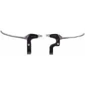 Vwp saccon remgreepset voor shimano nexus 7v zwart/zilver
