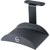 K&M 16330 Headphone Holder Black