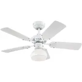 WESTINGHOUSE Princess Radiance II ventilator, wit / opaal, Woon-/ Eetkamer, Hout