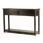 Nordal A/S MOSS console met 2 laden - zwart