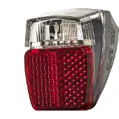 Herrmans Spatbordachterlicht h-trace mini e-bike 6-12v - 180 lumen