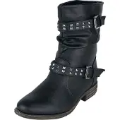 Brandit Laars - Ladies Biker Boot - EU36 tot EU42 - voor Vrouwen - zwart | Maat 40