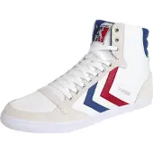 Hummel Sportschoen 'Slimmer Stadil' royal blue/koningsblauw / greige / vuurrood / wit