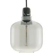 Normann Copenhagen Hanglampe , Grijs, Woonkamer, Glas