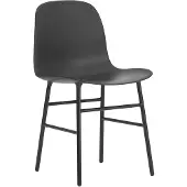 Normann Copenhagen Stoel Form Steel Black