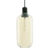 Normann Copenhagen Amp Hanglamp Groot Goud/grijs Marmer - Hanglampen Glas Green - 502119