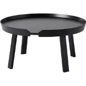 Muuto Around tafel groot zwart