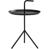 HAY DLM Portable Bijzettafel Black | Ø 38 cm x H 56 cm