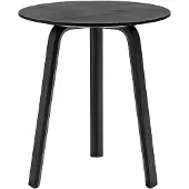 HAY Bijzettafel Bella Coffee Black Ø45 x H49 cm