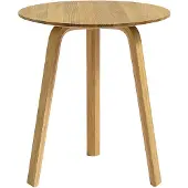 HAY Bella salontafel Oiled oak, Ø45x49 cm