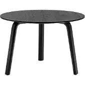 HAY Bijzettafel Bella Coffee Black Ø60 x H39 cm