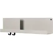 Muuto Folded Shelves Plank Grey | 63 x 16.5 cm