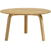 HAY Bella salontafel Oiled oak, Ø60x32 cm