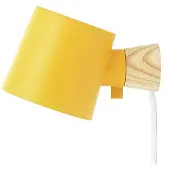 Normann Copenhagen Rise wandlamp geel