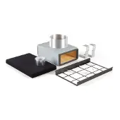 NOVY 7210400 kit met monoblock koolfilter