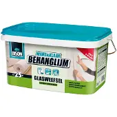 Bison Wand&klaar Behanglijm Glasweefsel - Wit - 10kg