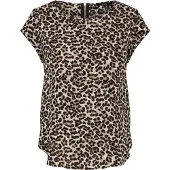 ONLY Blouse 'ONLVic' beige / bruin / stone grey