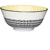 Kitchencraft Marokkaanse Stijl Streep Keramische Kom