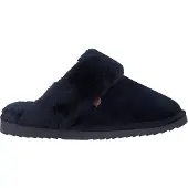Warmbat Pantoffel Flurry Slipper Women Suede Dark Navy-Schoenmaat 39