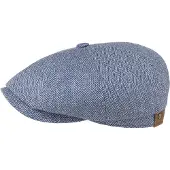 Stetson Hatteras Zijde Flat Cap by