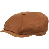Stetson Hatteras Goat Suede Flat Cap by
