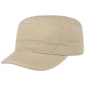 Stetson Gosper Army Urban Cap By Stetson donkerbeige | Maat: XL (60-61 cm)