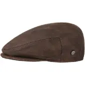 Lierys Leren Flatcap by