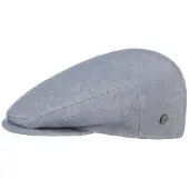 Lierys Inglese Linnen Flat Cap by