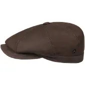 Lierys Nappaleer Wax Flat Cap by