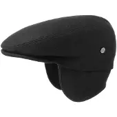 Lierys Teflon Flat Cap met Earflaps by