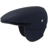 Lierys Teflon Flat Cap met Earflaps by