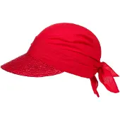 Seeberger Ansali Straw Visor Cap by