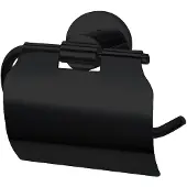 Best design Nero toiletrolhouder mat zwart 4004480