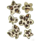 Herma Sieretiketten MAGIC leopard, fleece 1vel
