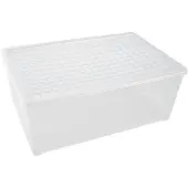 Curver textielbox 45 liter - transparant