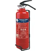Smartwares 10.018.56 - Brandblusser Poeder 1kg - Incl ophangbeugel - Brandklasse ABC - BSI Gecertificeerd