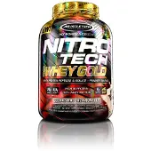 Muscletech , Nitro Tech, 100% Whey Gold, Cookies en Room, 5 lbs (2,27 kg)