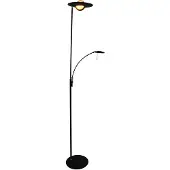 Steinhauer Vloerlamp Zenith Zwart met leesarm