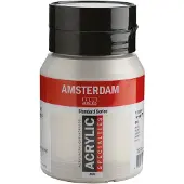 Taidepiste Standard Series Acrylverf Pot 500 ml Zilver 800
