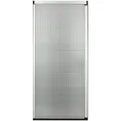 Bruynzeel plissédeur 900 serie wit 96x200-203 cm