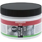 Taidepiste schildermedium flacon 250 ml - heavy gel - mat