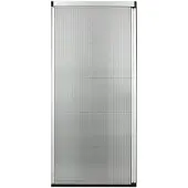 Bruynzeel plissé hordeur s900 M 96x230-233cm wit