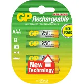 GP Batteries Gp 4X Nimh Aaa 1000Mah