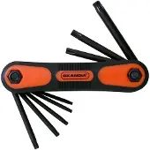 Skandia Inbussleutelset Torx T9-T40