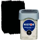 Histor Perfect Finish lak zwart zijdeglans 250 ml