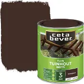 Cetabever tuinhout beits dekkend roodbruin zijdeglans 750 ml