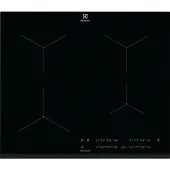 Electrolux EIT61443B, Zwart, Inbouw, Inductiekookplaat met zones, Glas, 4 zones, 4 zones