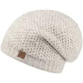 Chillouts Muts 'Nele' lichtbeige / wit